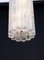 Lámpara colgante de tubos de Murano grande atribuida a Doria, años 70, Imagen 14