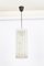 Lámpara colgante de tubos de Murano grande atribuida a Doria, años 70, Imagen 3