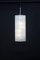 Lámpara colgante de tubos de Murano grande atribuida a Doria, años 70, Imagen 13