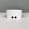 Italian Modern White Plastic Cylindrical Bowl attributed to Enzo Mari for Danese, 1970s, Image 3