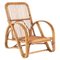 Mid-Century Modern Italian Bamboo Armchair from Vivai Del South, 1970s, Image 1