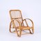 Mid-Century Modern Italian Bamboo Armchair from Vivai Del South, 1970s, Image 14
