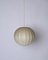 Lampe à Suspension Cocon Mid-Century Beige par Achille Castiglioni pour Hille, 1960s 9