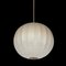Lampe à Suspension Cocon Mid-Century Beige par Achille Castiglioni pour Hille, 1960s 13