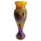 Art Nouveau Style Glass Vase by J.G. Hateus, 1997, Image 3