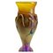 Art Nouveau Style Glass Vase by J.G. Hateus, 1997, Image 4