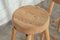 Mid-Century Pine Artists Stools in the style of Charlotte Perriand, Set of 4, Image 8