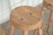 Mid-Century Pine Artists Stools in the style of Charlotte Perriand, Set of 4 10