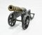 Antique Cast Iron Cannons with Gunmetal Barrels 1920, Set of 2 7