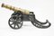 Antique Cast Iron Cannons with Gunmetal Barrels 1920, Set of 2, Image 6