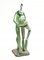 Bronze Statue Salsa Frog Dancer, Image 6