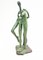 Bronze Statue Salsa Frog Dancer, Image 3