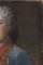D'après M. Quentin De La Tour, Portrait de Louis Ferdinand de France, 18ème Siècle, Huile sur Toile 5
