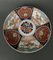 Large Antique Imari Porcelain Dish with Floral Decoration, 1800s 2