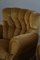 Art Deco Lounge Chairs in Yellow Velour, 1940s, Set of 2, Image 11