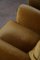 Art Deco Lounge Chairs in Yellow Velour, 1940s, Set of 2, Image 16