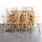 French Beech Stick Back Dining Chair, 1950s 8