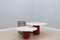 Table Basse Twin en Marbre avec Porte-Revues, 1980s 11