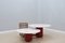 Tavolino da caffè doppio in marmo con portariviste, anni '80, Immagine 11