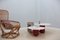 Tavolino da caffè doppio in marmo con portariviste, anni '80, Immagine 7