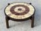 Vintage Zodiac Coffee Table in Ceramic and Oak, 1960, Image 1