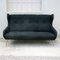 Black Fabric Sofa, 1950s 2