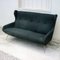 Black Fabric Sofa, 1950s 5