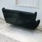 Black Fabric Sofa, 1950s 4