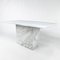 Large Vintage Italian Rectangular Marble Dining Table, 1960s, Image 3