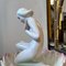 Art Deco Porcelain Figure of a Woman on a Flower by Giovanni Ronzan, 1940s 4