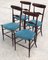 Campanino Chiavari Dining Chairs from Fratelli Levaggi, 1950s, Set of 4 2