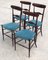 Campanino Chiavari Dining Chairs from Fratelli Levaggi, 1950s, Set of 4, Image 2