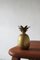 Mid-Century Gold Brass Table Lamp in Pineapple Shape 2