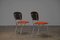 Mid-Century Modern Padded Stacking Chairs by Armin Wirth for Aluflex, 1960s, Set of 2, Image 3