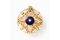Antique Brooch-Pendant with Enamel and Pearl, 1919, Image 7