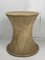 Vintage Pencil Split Reed Rattan Bamboo Wicker Side Table Base in the style of Vivai Del Sud, 1980s, Image 18