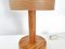 Lámpara de mesa de pino de Hans Agne Jakobsson para Ab Ellysett, años 60, Imagen 10
