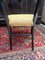 Napoleon III Dining Chair with Yellow Woven Seat, Image 2