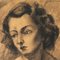 Giacomelli Ferruccio, Akt einer jungen Frau, 1954, Zeichnung auf Papier 4