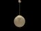 Lámpara colgante Cracklè de cristal de Murano, años 70, Imagen 10