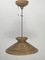 Pencil Reed Rattan Bamboo Pendant Lamp, Italy, 1970s, Image 1