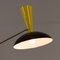 Large Italian Black and Yellow Floor Lamp in the style of Stilnovo, 1990s 3