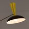 Large Italian Black and Yellow Floor Lamp in the style of Stilnovo, 1990s, Image 3