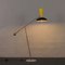 Large Italian Black and Yellow Floor Lamp in the style of Stilnovo, 1990s 2