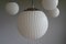 Opaline Glass Ceiling Lamp by Rolf Krüger for Staff Leuchten, Germany, 1970s, Image 6