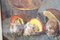 Amedeo Merello, Still Life with Mushrooms, 1960s, Oil on Board, Framed, Image 4