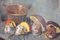 Amedeo Merello, Still Life with Mushrooms, 1960s, Oil on Board, Framed 9