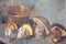 Amedeo Merello, Still Life with Mushrooms, 1960s, Oil on Board, Framed, Image 9