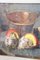 Amedeo Merello, Still Life with Mushrooms, 1960s, Oil on Board, Framed, Image 6