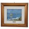 Amedeo Merello, Marine Landscape, 1960s, Oil on Canvas, Framed 1